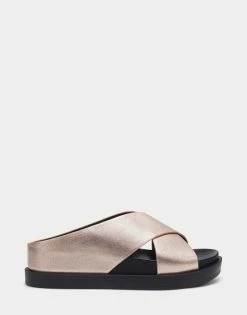 Budget 😀 Aerosoles 👩 Women's 🩴 Sandal In Rose Gold Rose Gold Leather 😀