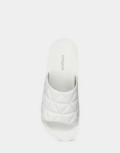 New 🔥 Aerosoles Aware 👩 Women's 🩴 Sandal In White White 🔔 -Women's Shoes Sales Store unnamed file 1190