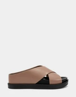 Deals 🌟 Aerosoles 👩 Women's 🩴 Sandal In Tan Toffee 🎁