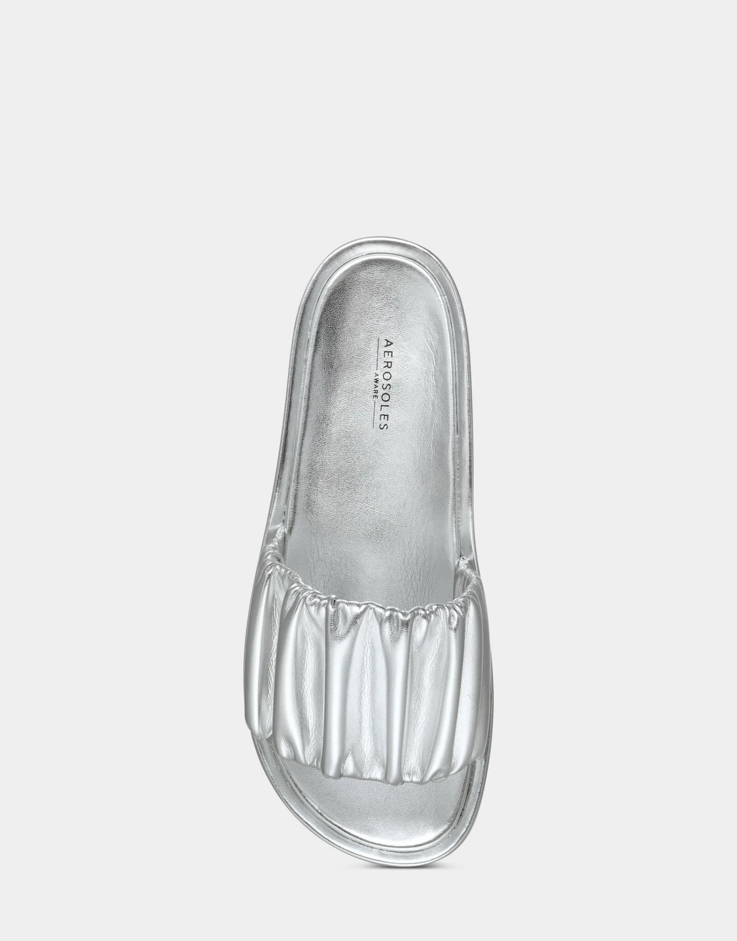 Best Sale ๐ Aerosoles Aware ๐ฉ Women's ๐ฉด Sandal In Silver Silver Metallic ๐ 3 Best Sale ๐ Aerosoles Aware ๐ฉ Women's ๐ฉด Sandal In Silver Silver Metallic ๐ - Image 3