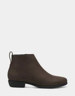 Buy ❤️ Aerosoles 👩 Women's Ankle Boot In Brown Brown Faux Suede 😍