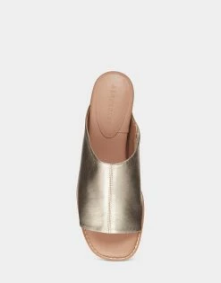 Best deal ⭐ Aerosoles 👩 Women's 🩴 Sandal In Gold Gold Metallic Leather ✨ -Women's Shoes Sales Store unnamed file 1270