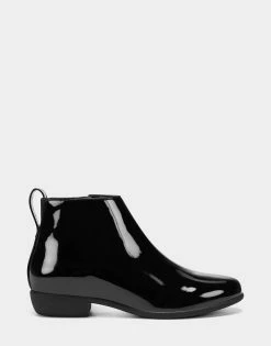 Budget 😍 Aerosoles 👩 Women's Ankle Boot In Black Black Patent 😍