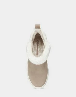 Hot Sale 👏 Aerosoles 👩 Women's Ankle Boot In Natural Natural Faux Suede 🌟 -Women's Shoes Sales Store unnamed file 1310