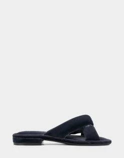 Outlet ✔️ Aerosoles 👩 Women's 🩴 Sandal In Navy Navy Velvet 🔥