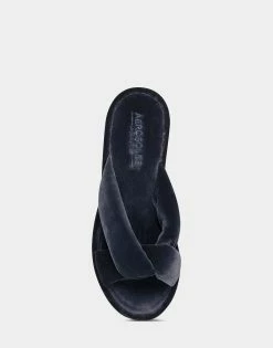 Outlet ✔️ Aerosoles 👩 Women's 🩴 Sandal In Navy Navy Velvet 🔥 -Women's Shoes Sales Store unnamed file 1318