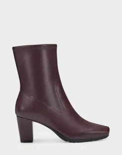 Best deal 🎁 Aerosoles 👩 Women's Ankle Boot In Burgundy Wine 👏