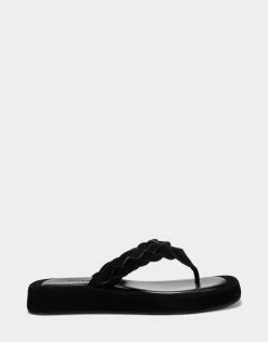 Cheap ✨ Aerosoles 👩 Women's 🩴 Sandal In Black Black Suede 🎁