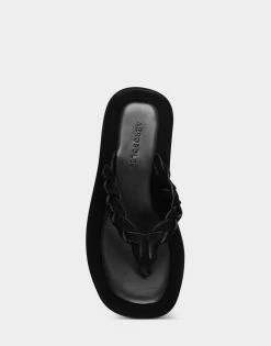 Cheap ✨ Aerosoles 👩 Women's 🩴 Sandal In Black Black Suede 🎁 -Women's Shoes Sales Store unnamed file 1366