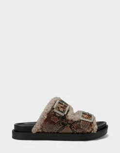 Budget ๐งจ Aerosoles ๐ฉ Women's ๐ฉด Sandal In Brown Brown Snake ๐