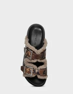 Budget 🧨 Aerosoles 👩 Women's 🩴 Sandal In Brown Brown Snake 😉 -Women's Shoes Sales Store unnamed file 1394