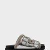 New 🧨 Aerosoles 👩 Women's 🩴 Sandal In Silver Silver Combo 🎁