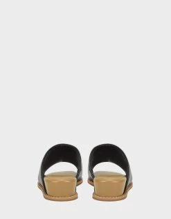 Cheap 🔔 Aerosoles 👩 Women's 🩴 Sandal In Black Black Leather 🔔 -Women's Shoes Sales Store unnamed file 1418