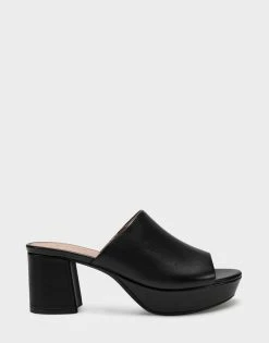 Best deal 👏 Aerosoles 👩 Women's 🩴 Sandal In Black Black Leather 😀