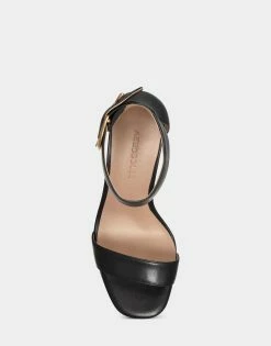 Outlet ✔️ Aerosoles 👩 Women's 🩴 Sandal In Black Black Leather ✨ -Women's Shoes Sales Store unnamed file 1451