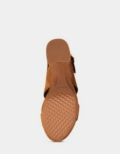 Outlet ⌛ Aerosoles 👩 Women's 🩴 Sandal In Cognac Cognac Suede 🤩 -Women's Shoes Sales Store unnamed file 1472