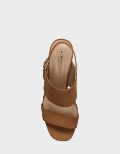 Deals 😉 Aerosoles 👩 Women's 🩴 Sandal In Tan Tan 🤩 -Women's Shoes Sales Store unnamed file 1487