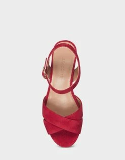 Best reviews of 👍 Aerosoles 👩 Women's 🩴 Sandal In Red Red Suede 😍 -Women's Shoes Sales Store unnamed file 1599