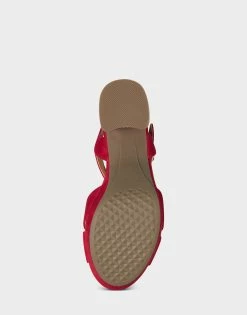 Best reviews of 👍 Aerosoles 👩 Women's 🩴 Sandal In Red Red Suede 😍 -Women's Shoes Sales Store unnamed file 1600