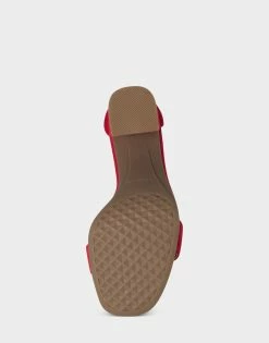 Discount 🛒 Aerosoles 👩 Women's 🩴 Sandal In Red Red Suede 🥰 -Women's Shoes Sales Store unnamed file 1640