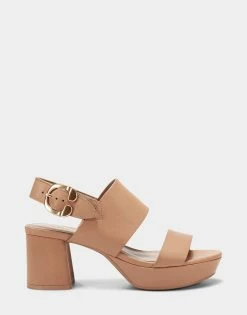Buy 🔔 Aerosoles 👩 Women's 🩴 Sandal In Nude Nude Leather 🤩