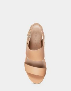 Buy 🔔 Aerosoles 👩 Women's 🩴 Sandal In Nude Nude Leather 🤩 -Women's Shoes Sales Store unnamed file 1663