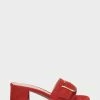 Cheap 🔔 Aerosoles 👩 Women's 🩴 Sandal In Red Red Suede ⌛