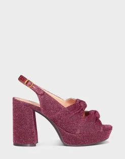 Buy 🤩 Aerosoles Aware 👩 Women's 🩴 Sandal In Pink Pink Metallic Fabric ❤️