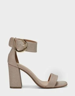 Best deal 🤩 Aerosoles 👩 Women's 🩴 Sandal In Pink Pink Metallic Fabric 🥰