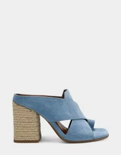 Budget ⭐ Aerosoles 👩 Women's 🩴 Sandal In Blue Indigo Suede 🎁