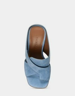 Budget ⭐ Aerosoles 👩 Women's 🩴 Sandal In Blue Indigo Suede 🎁 -Women's Shoes Sales Store unnamed file 1705