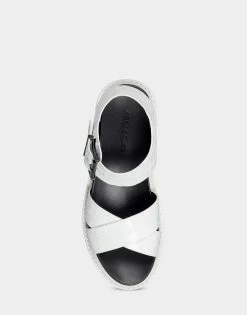 Buy 😀 Aerosoles 👩 Women's 🩴 Sandal In White White Croco Leather 👍 -Women's Shoes Sales Store unnamed file 1733