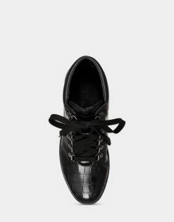 Flash Sale 🥰 Aerosoles 👩 Women's Ankle Bootflat In Black Black Croco 🌟 -Women's Shoes Sales Store unnamed file 174