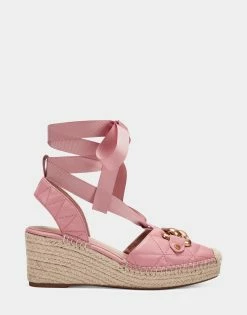 New 🧨 Aerosoles 👩 Women's 🩴 Sandal In Pink Pink Leather ⌛