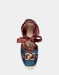 Budget 💯 Aerosoles 👩 Women's 🩴 Sandal In Blue Denim ✨ -Women's Shoes Sales Store unnamed file 1753