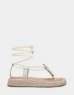 Top 10 🎉 Aerosoles 👩 Women's 🩴 Sandal In Off White Eggshell Leather 🧨