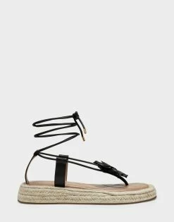 Cheapest 🎉 Aerosoles 👩 Women's 🩴 Sandal In Black Black Leather 😀