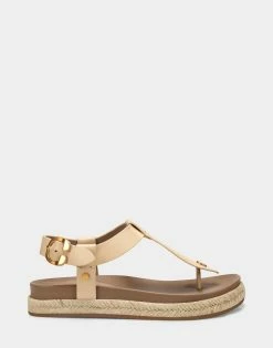 Deals 🔔 Aerosoles 👩 Women's 🩴 Sandal In Off White Eggshell Leather ⌛