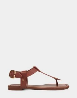 New ✔️ Aerosoles 👩 Women's 🩴 Sandal In Light Brown Clay Leather 👏