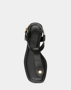 Discount 🛒 Aerosoles 👩 Women's 🩴 Sandal In Black Black Leather ✨ -Women's Shoes Sales Store unnamed file 1849