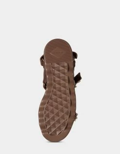 Buy 🧨 Aerosoles 👩 Women's 🩴 Sandal In Taupe Taupe Velvet 👏 -Women's Shoes Sales Store unnamed file 1858