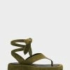 Deals 🎁 Aerosoles 👩 Women's 🩴 Sandal In Olive Olive ⌛