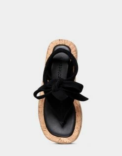 Brand new ❤️ Aerosoles 👩 Women's 🩴 Sandal In Black Black Suede ✔️ -Women's Shoes Sales Store unnamed file 1873