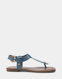 Top 10 🎉 Aerosoles 👩 Women's 🩴 Sandal In Blue Mid Blue Leather 🎁