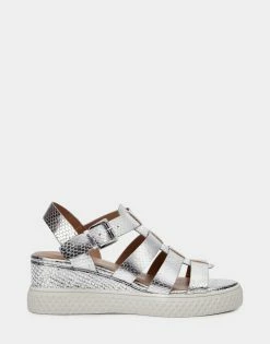 Best reviews of 😀 Aerosoles Aware 👩 Women's 🩴 Sandal In Silver Silver 🥰