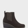 Best Sale 👏 Aerosoles 👩 Women's Ankle Boot In Brown Brown Faux Suede ❤️