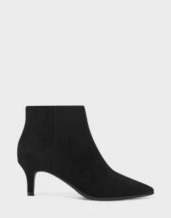 Cheapest ❤️ Aerosoles 👩 Women's Ankle Boot In Black Black Suede 💯