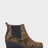 Best deal ✔️ Aerosoles 👩 Women's Ankle Boot In Brown Brown Snake 🥰