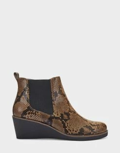 Best deal ✔️ Aerosoles 👩 Women's Ankle Boot In Brown Brown Snake 🥰