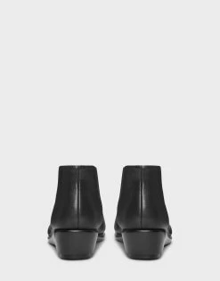 Hot Sale ✨ Aerosoles 👩 Women's Ankle Boot In Black Black Genuine Leather 👍 -Women's Shoes Sales Store unnamed file 311